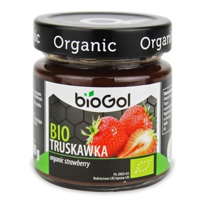 Mus Truskawka Bio 200g - Biogol