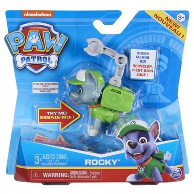 Figurka Rocky Psi Patrol Z Efektami Dźwiękowymi Spin Master