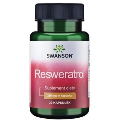 Swanson Resweratrol 250 Mg 30 K