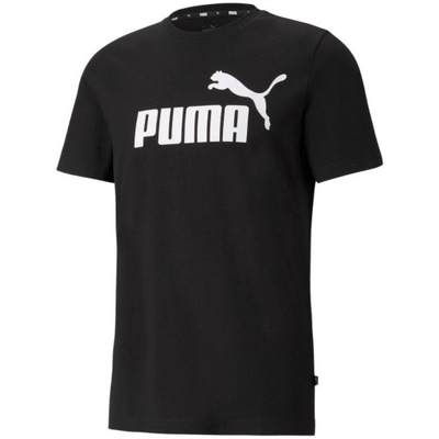 Koszulka męska Puma ESS Logo Tee czarna M