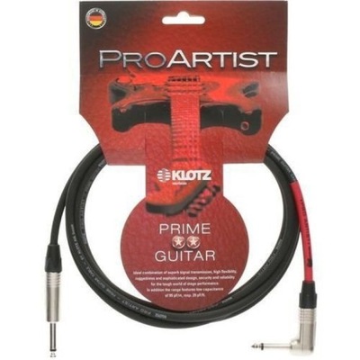 Klotz PRON030PR kabel gitarowy jack-jack kątowy 3m