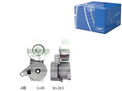 Skf vkm 65009 ролик натягувача, ремінь клиновий багатореберний фото №1