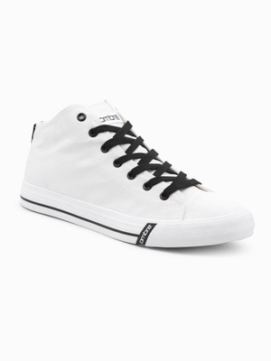 Buty męskie trampki tenisówki białe V1 F0125 40