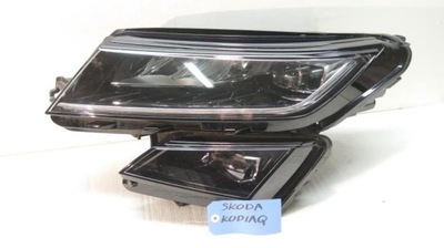 Лампа ліва передня перед full led skoda kodiaq фото №1