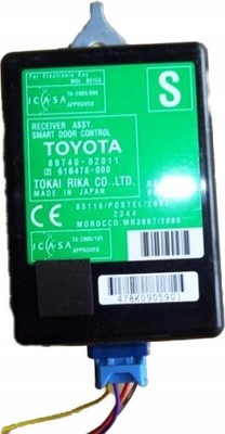 Модуль реле двері toyota auris 89740-02011 фото №1