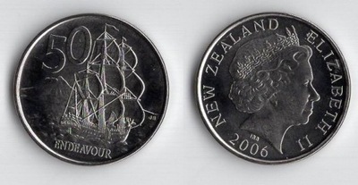 NOWA ZELANDIA 2006 50 CENTS