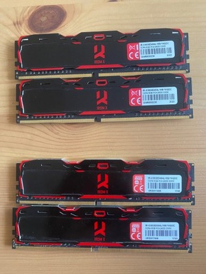 Pamięć RAM Goodram DDR4 IRDM X 16/3000 (2*8GB) 16-18-18