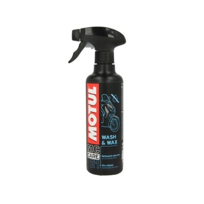 MOTUL E1 Wash & Wax spray suchy szampon wosk 400ml