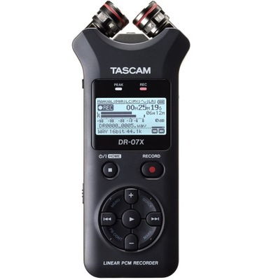 Tascam DR-07X rejestrator cyfrowy z interfejsem audio