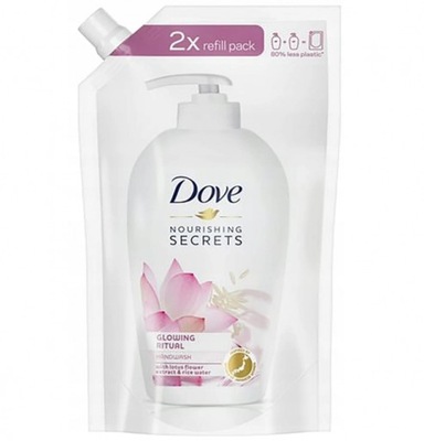 DOVE GLOWING RITUAL MYDŁO W PŁYNIE ZAPAS 500ML