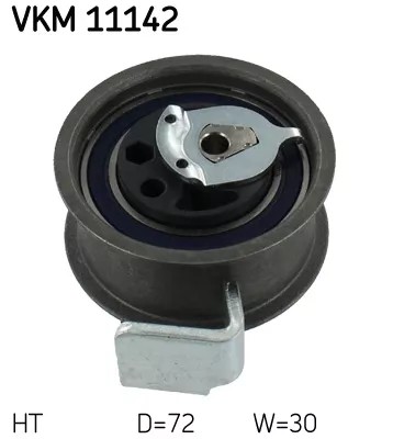 Skf vkm 11142 ролик натяжителя, ремень распределительного вала фото №1