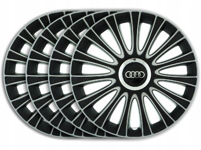 TAPACUBOS 13'' AUDI 80 B1 B2 B3 50 NUEVO JUEGO LSM  