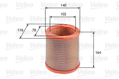 VALEO 585602 FILTRO AIRE  