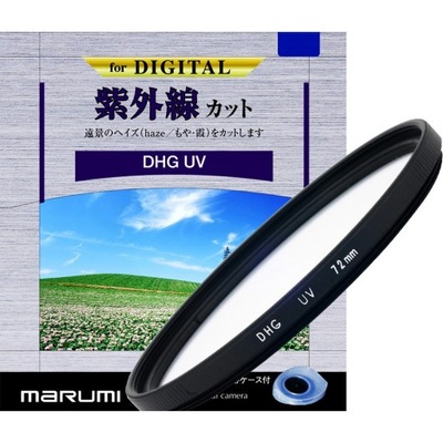 MARUMI DHG Filtr fotograficzny UV (L390) 52mm | Idealny w góry