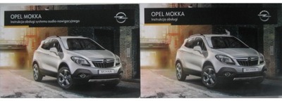 OPEL MOKKA I 2012-2016 POLSKA MANUAL MANTENIMIENTO + AUDIO NAVEGACIÓN LIBRO  