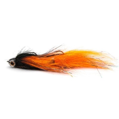 Streamer Szczupakowy RIOMES 15cm 8gr BLACK/ORANGE