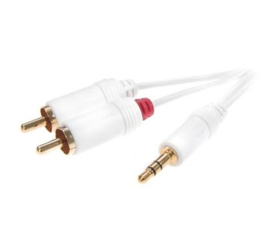 Kabel Przewód audio Vivanco Jack 3,5mm - 2x RCA