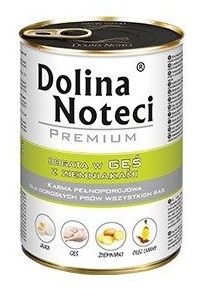 Dolina Noteci gęś z ziemniakami 400g