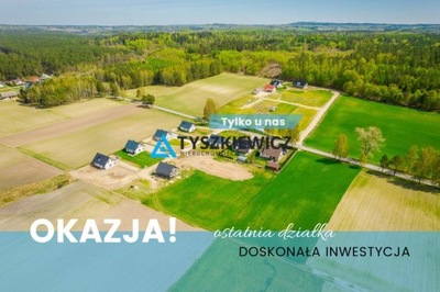 Działka, Zgorzałe, 1000 m²