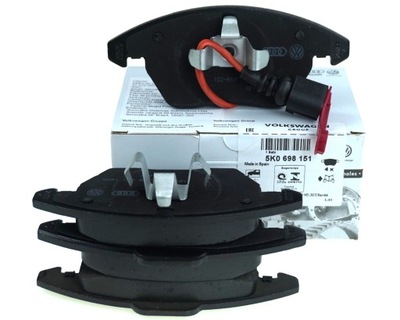 ZAPATAS DE FRENADO PARTE DELANTERA 5K0698151 CON VW PASSAT B6 B7 CC GOLF V VI 5 6 PLUS  