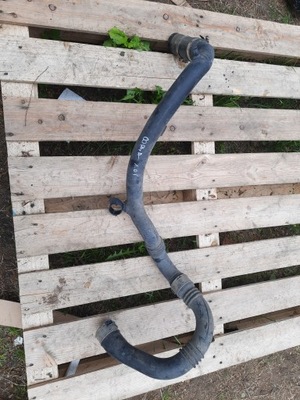 Opel corsa e 1.0 turbo труба шланг турбіни інтеркулер фото №1