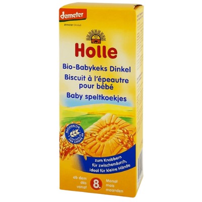 Holle Bio Keksy Ciastka Orkiszowe dla Niemowląt