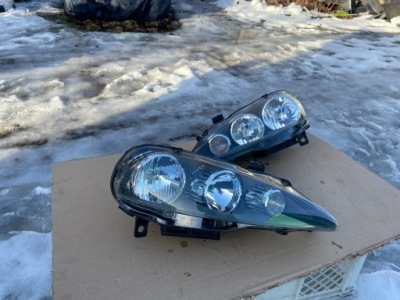 Alfa romeo 147 lift 04-10 лампа правий перед комплектна, оригінал, europa фото №1