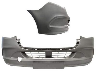 Mercedes sprinter 2018- бампер перед bez отверстий парковочный фото №1