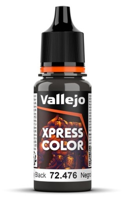 Vallejo 72476 Game Color Xpress 18ml Greasy Black