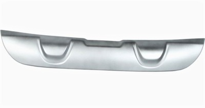 Спойлер молдинг бампера задняя captur 13-17 хром фото №1