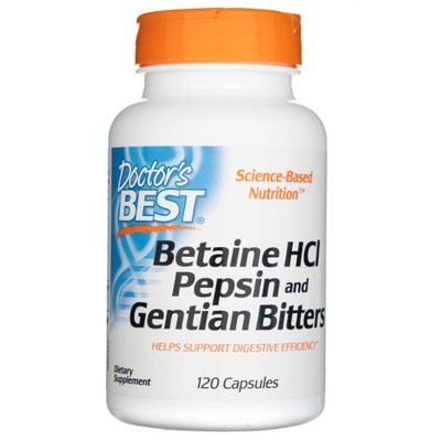 DR's Best Betaine HCl Pepsin & Gentian Bitters