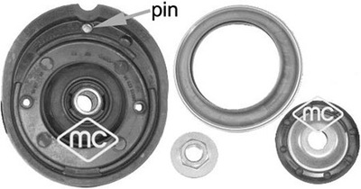 ПОДУШКА MOC. AMORT. КОМПЛЕКТ 05877 METALCAUCHO METALCAUCHO 05877 КОМПЛЕКТ