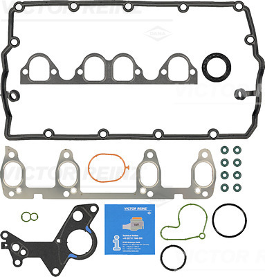 КОМПЛЕКТ ПРОКЛАДОК ВЕРХ VW 1.9TDI 98- БЕЗ UPG