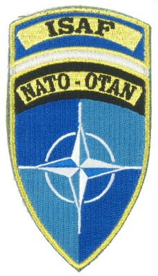 Naszywka Plakietka na rzep NATO ISAF