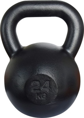 Kettlebell żeliwny odważnik kula kettle 24kg