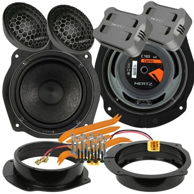 HERTZ ESK CK 165 ALTAVOCES FIAT BRAVO PARTE DELANTERA I PARTE TRASERA  