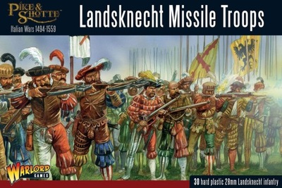 PIKE AND SHOTTE Landsknecht missile troops / Piechota