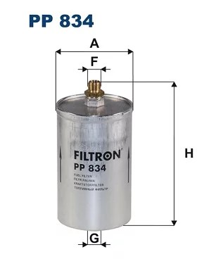 PP834 FILTRO COMBUSTIBLES  