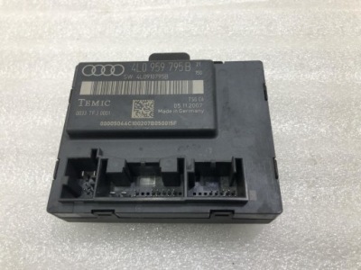 Модуль блок управления дверь audi q7 4l 05-15 4l0959795b фото №1