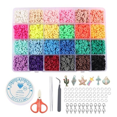 4800pcs Clay with Letter Beads for Set B