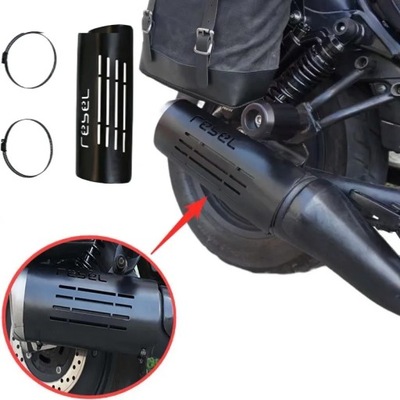 TLOKNIK DE ESCAPE PROTECCIÓN TAPONES TAPONES CIEPLNEJ PARA HONDA REBEL CM/CMX 300  