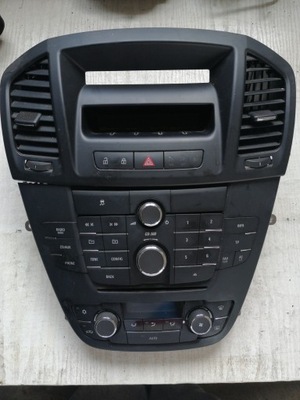 3041 opel insignia a панель с радио 13273252 фото №1