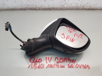 Зеркало правое 9 pin ov369 renault clio iv фото №1