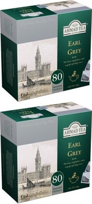 Herbata Earl Grey Ahmad Tea 2x80szt-2g torebki