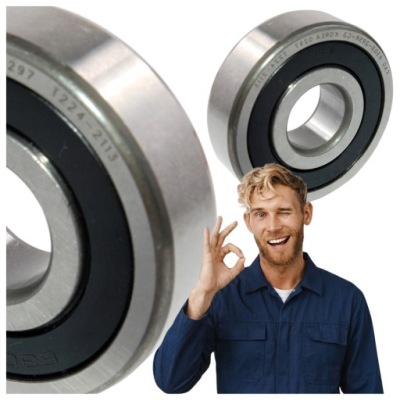 Jednorzędowe подшипник kulkowe генератора fag 6303-2rsr-c3 фото №1