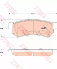 ZAPATAS DE FRENADO BUICK DAEWOO CHEVROLET TRW  