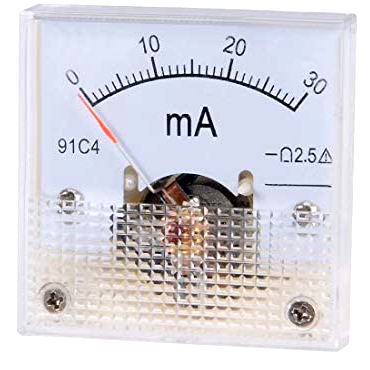 Miliamperomierz 91C4 30mA do laserów CO2