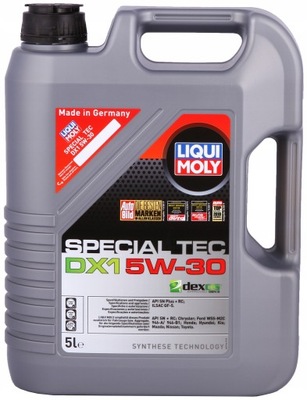 МАСЛО LQM 5W-30 SPECIAL TEC DX1 5L 20969/LQM LIQUI MOLY