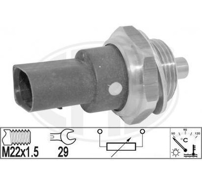 ERA ДАТЧИК ТЕМПЕРАТУРИ ДВИГУНА ВОДИ VW