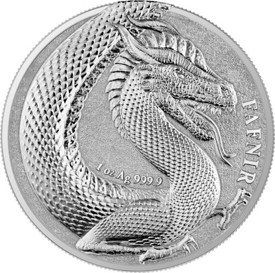 Germania Beasts Fafnir - 1 oz Ag - Germania Mint 2020